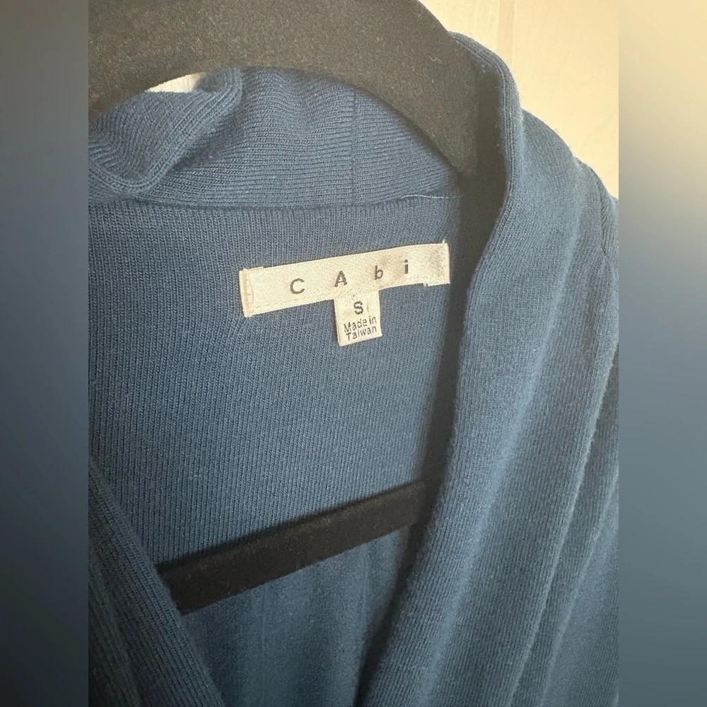 Cabi Teal Wrap Dress | Effortlessly Flattering & Comfortable | Size Small - Picture 4 of 12